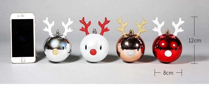 Christmas Ornaments Cute Gifts Reindeer Balls Stars Gingerbread Man Christmas Pendant Ornaments Charm