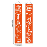 Thanksgiving Couplet Banner Creative Decoration Curtain Hanging Flag